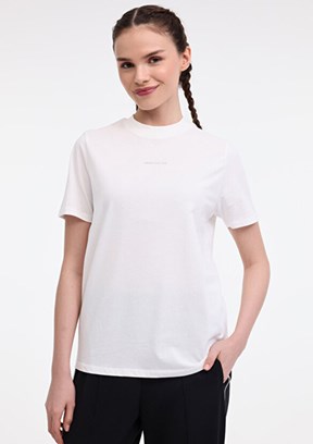 LUMBERJACK WL ROBI 11MS468 5FX Beyaz Kadın Kısa Kol T-shirt