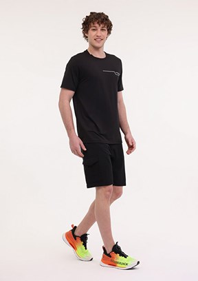 LUMBERJACK ML Renato 11ITL1019 5FX Siyah Erkek Kısa Kol T-shirt
