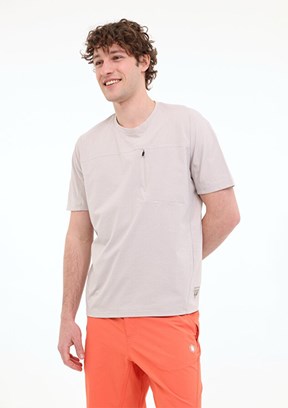 LUMBERJACK ML Keys 11YMMT22037 5FX Gri Erkek Kısa Kol T-shirt