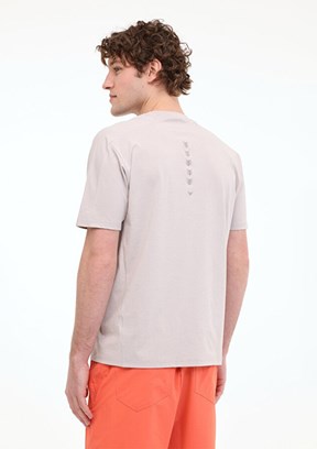LUMBERJACK ML Keys 11YMMT22037 5FX Gri Erkek Kısa Kol T-shirt