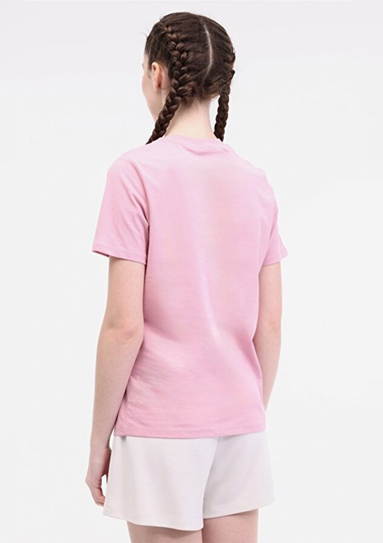 LUMBERJACK WL Robi 11MS468 5FX Pembe Kadın Kısa Kol T-shirt