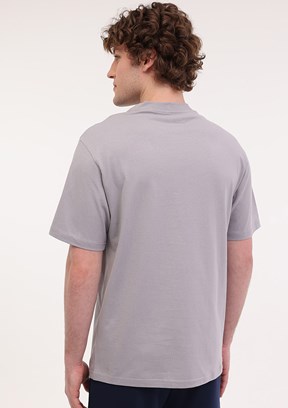 LUMBERJACK ML ROGER 11OTD2-31 5FX Gri Erkek Kısa Kol T-Shirt