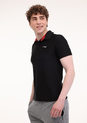 LUMBERJACK ML Hope 12ITL401 5FX Siyah Erkek Kısa Kol T-shirt