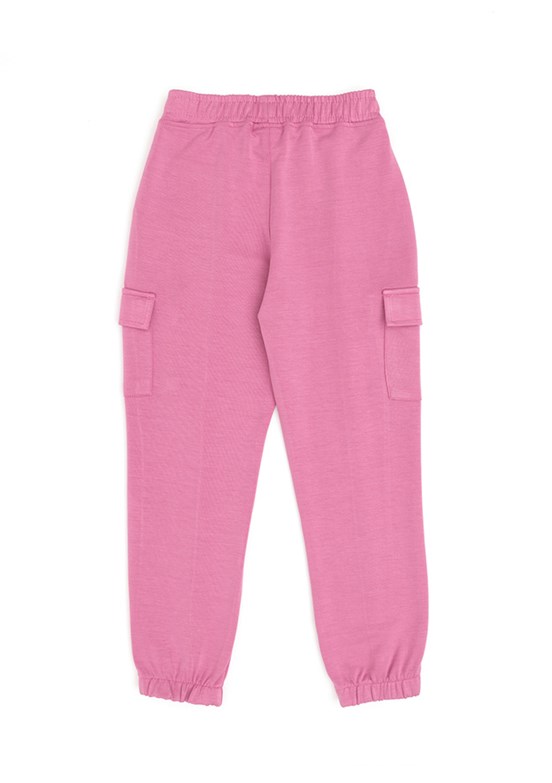 US POLO ASSN Mor Kız Çocuk Havuç Pantolon