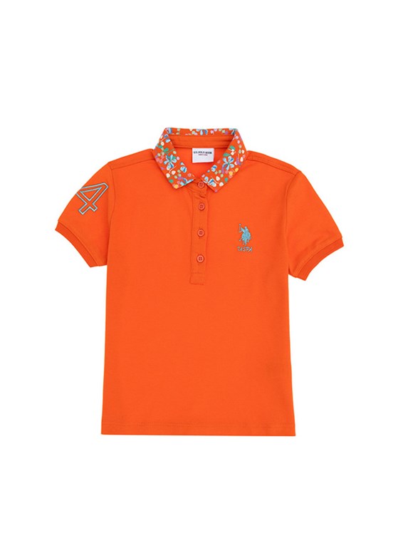 US POLO ASSN Çok Renkli Kız Çocuk Slim T-Shirt