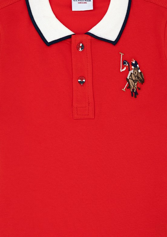 US POLO ASSN Kırmızı Erkek Çocuk Regular T-Shirt