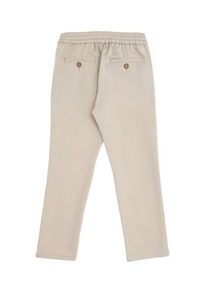 US POLO ASSN Bej Erkek Çocuk Havuç Pantolon