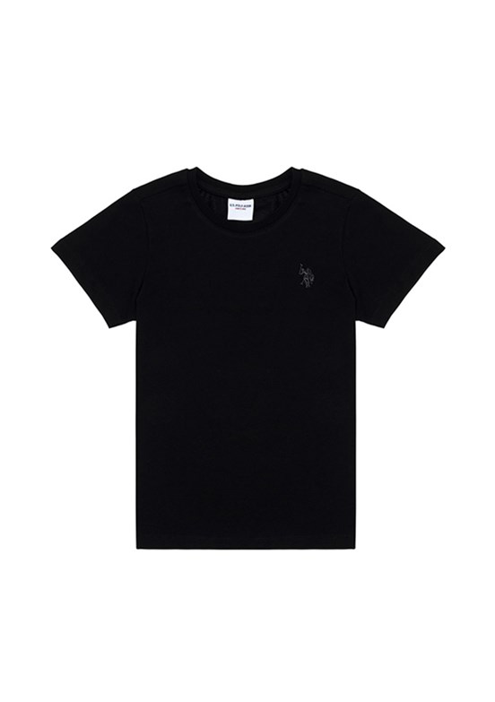 US POLO ASSN Siyah Erkek Çocuk Regular T-Shirt