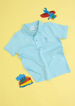 US POLO ASSN Mavi Erkek Çocuk Regular T-Shirt