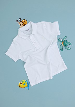 US POLO ASSN Beyaz Erkek Çocuk Regular T-Shirt