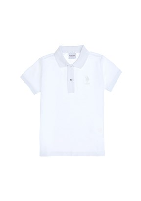 US POLO ASSN Beyaz Erkek Çocuk Regular T-Shirt