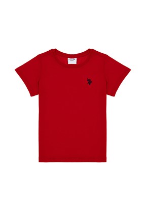US POLO ASSN Kırmızı Erkek Çocuk Regular T-Shirt