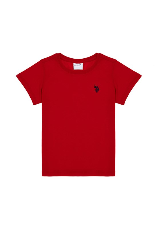 US POLO ASSN Kırmızı Erkek Çocuk Regular T-Shirt