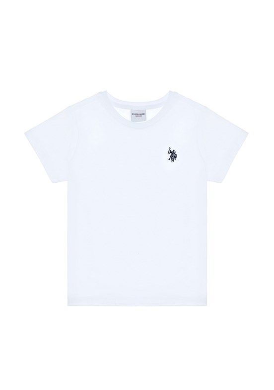 US POLO ASSN Beyaz Erkek Çocuk Regular T-Shirt