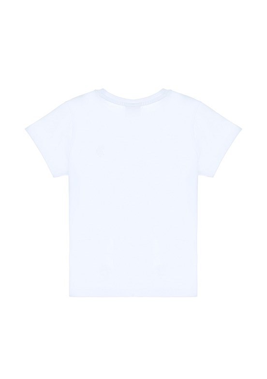 US POLO ASSN Beyaz Erkek Çocuk Regular T-Shirt