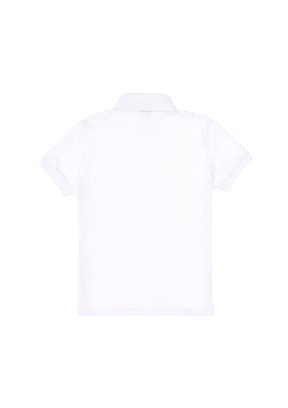 US POLO ASSN Beyaz Kız Çocuk Slim T-Shirt