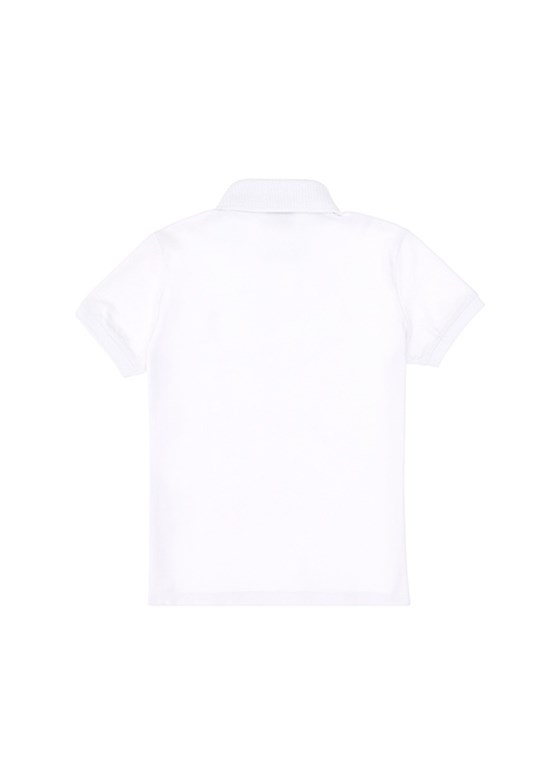 US POLO ASSN Beyaz Kız Çocuk Slim T-Shirt