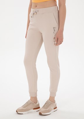 US POLO ASSN Bej Kadın Slim Pantolon