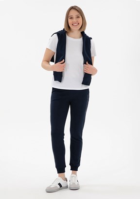 US POLO ASSN Lacivert Kadın Slim Pantolon