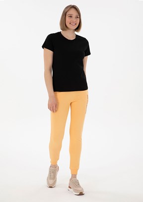 US POLO ASSN Turuncu Kadın Slim Pantolon