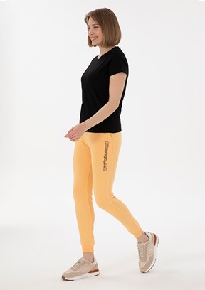 US POLO ASSN Turuncu Kadın Slim Pantolon