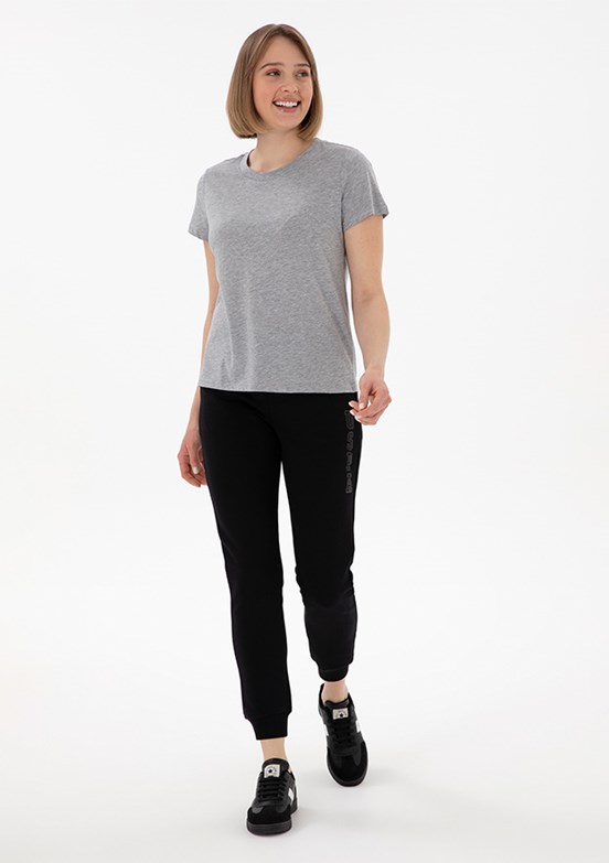 US POLO ASSN Siyah Kadın Slim Pantolon