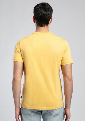 LEE COOPER Turuncu Erkek O Yaka T-Shirt