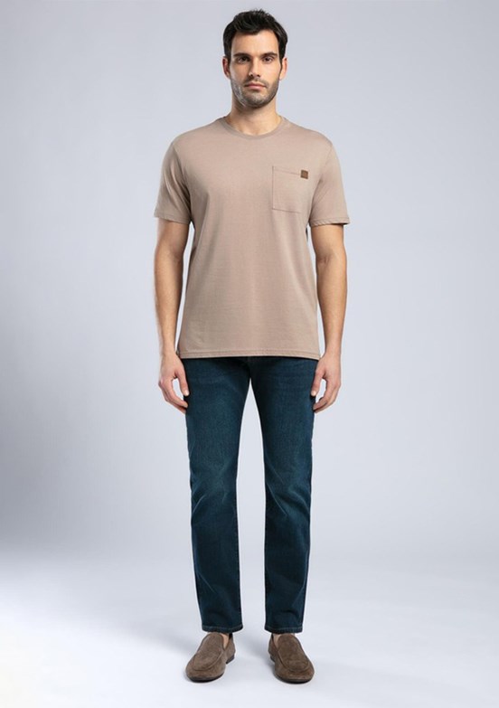 LEE COOPER Vincent Vizon Erkek O Yaka T-shirt