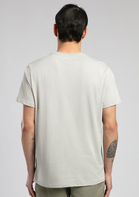 LEE COOPER Taş Rengi  O Yaka Erkek T-shirt