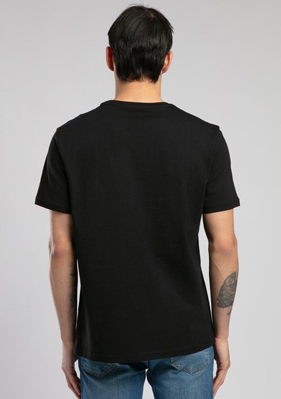 LEE COOPER Siyah Erkek O Yaka T-Shirt