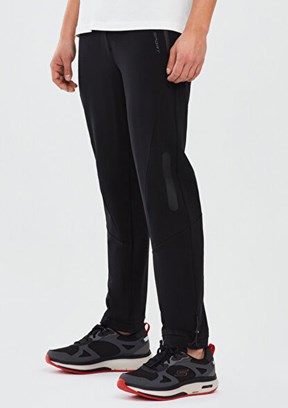 SKECHERS Siyah Erkek Eşofman Altı