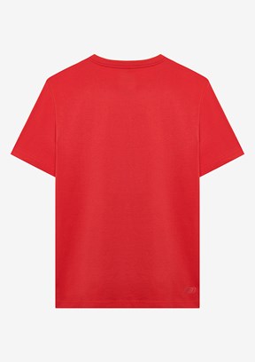 SKECHERS M Essential Kırmızı Erkek Baskılı T-shirt