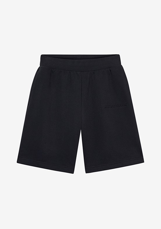 SKECHERS W Essential Siyah Kadın Baskılı Şort