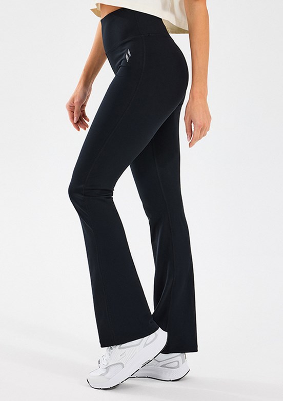 SKECHERS W Basic Flare Legging Siyah Kadın Tayt