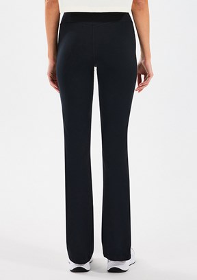 SKECHERS W Basic Flare Legging Siyah Kadın Tayt