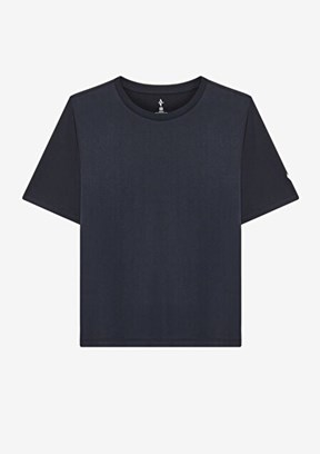 SKECHERS W Lounge Regular Crew Siyah Kadın T-shirt
