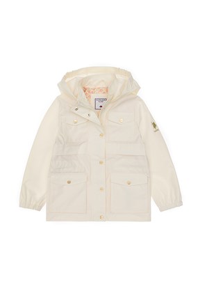 US POLO ASSN Beyaz Kız Çocuk Basic Kaban