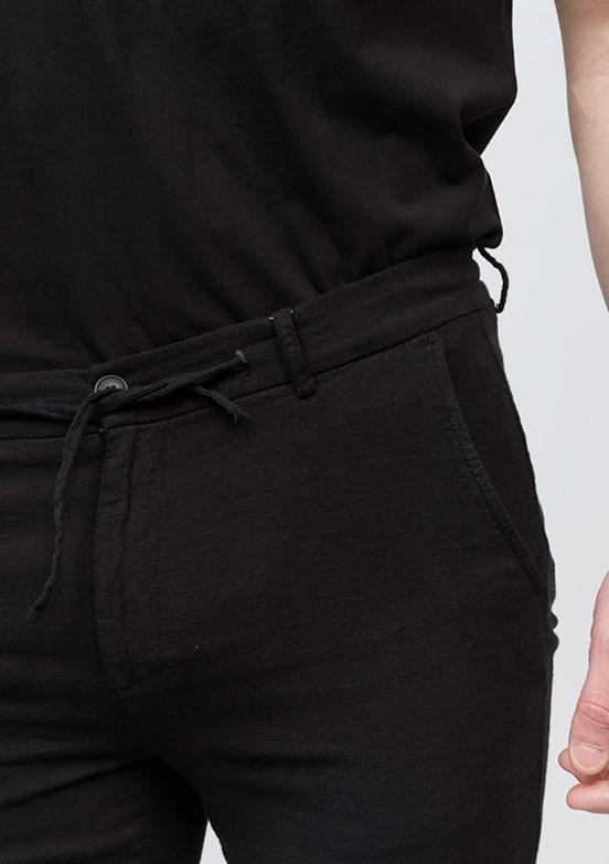 JOHNNY JOE Siyah Erkek Jogger Pantolon