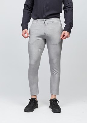 JOHNNY JOE Gri Erkek Jogger Pantolon