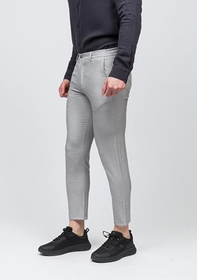 JOHNNY JOE Gri Erkek Jogger Pantolon