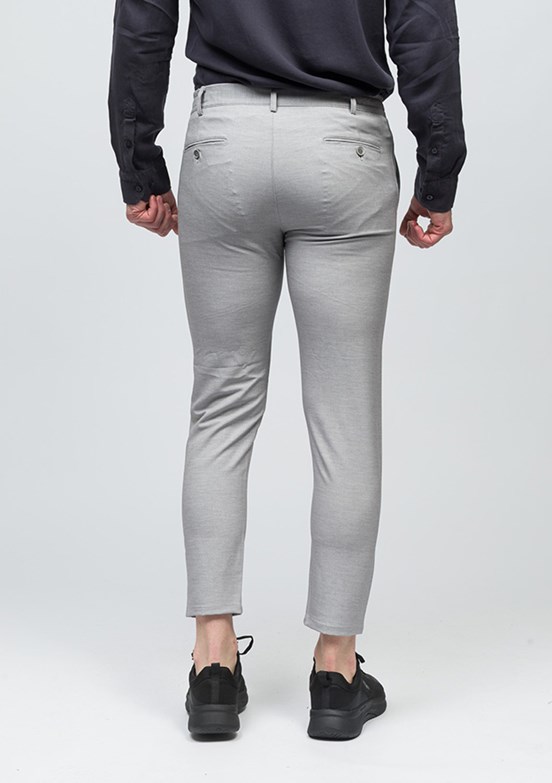 JOHNNY JOE Gri Erkek Jogger Pantolon