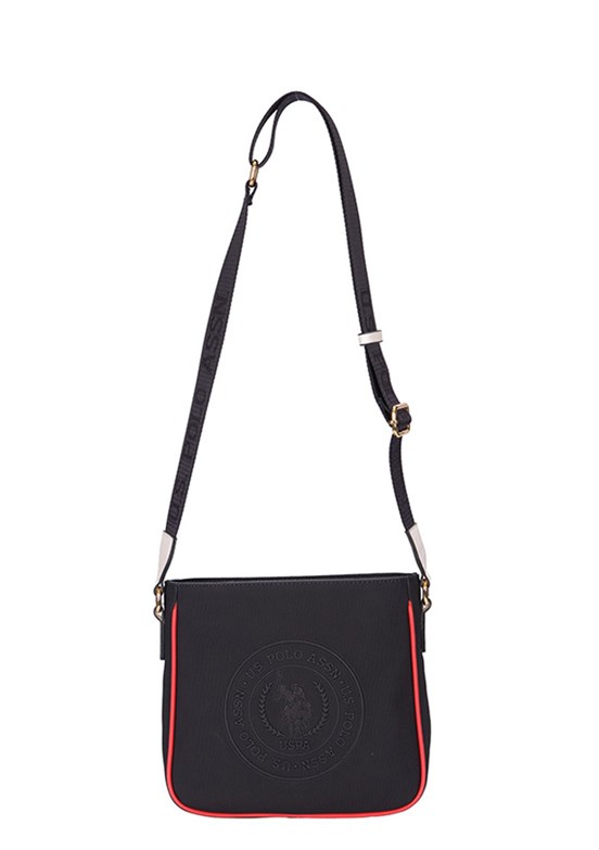 US POLO ASSN Beyaz Lacivert Kadın Çapraz Çanta