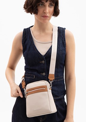 BENETTON Bej-Camel Kadın Çapraz Çanta