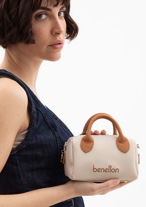 BENETTON Bej Camel Kadın Çapraz Çanta