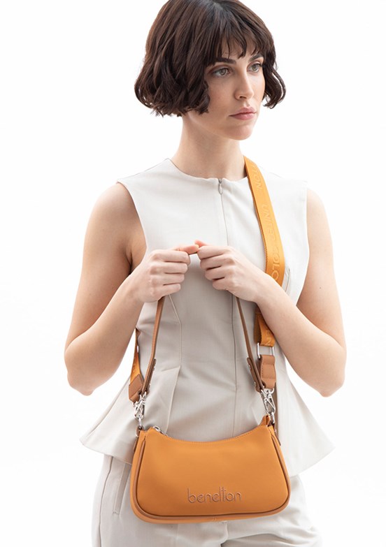 BENETTON Hardal-Camel Kadın Çapraz Çanta
