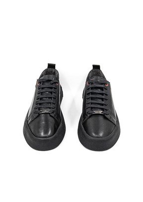 LUCİANO BELLİNİ - 5404 Erkek Siyah Casual Ayakkabı