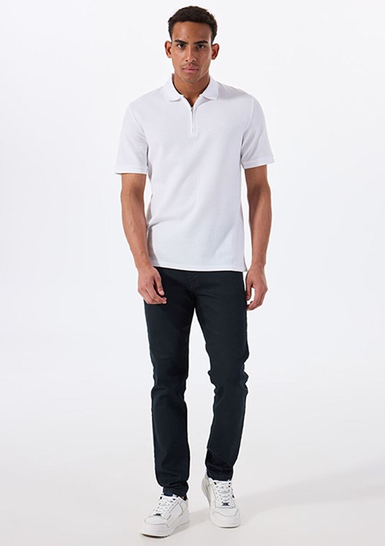 US POLO ASSN Kahverengi Erkek Slim Jean Pantolon