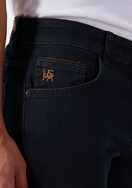 US POLO ASSN Kahverengi Erkek Slim Jean Pantolon