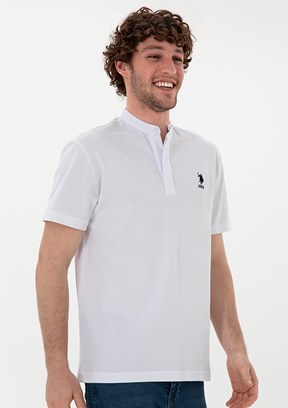 US POLO ASSN Beyaz Erkek Regular T-Shirt