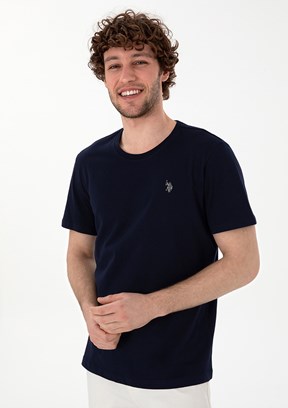 US POLO ASSN Erkek Lacivert Basic T-Shirt
